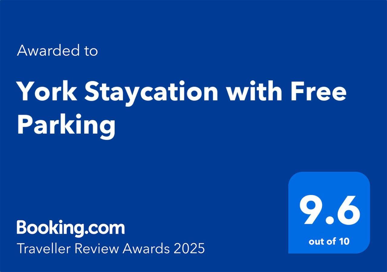York Staycation With Free Parking Eksteriør bilde